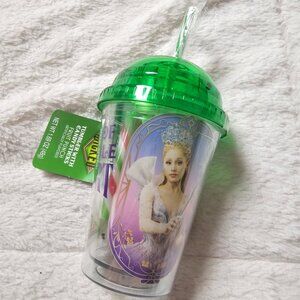 Wicked Domed Tumbler Straw Cup with Candy Glinda Elphaba Drink Gift New Sealed